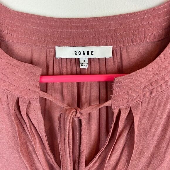 Ro & De Front Tie Blouse - Picture 5 of 5